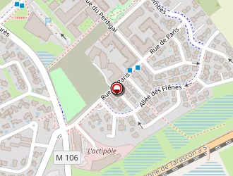 Carte de Garage Du Versant à Saint-brès