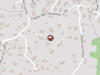 Carte de Chamarha à Opio