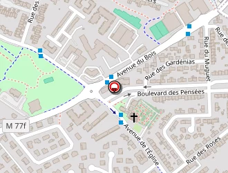 Carte de Bousbaa Audrey à Saint-jean