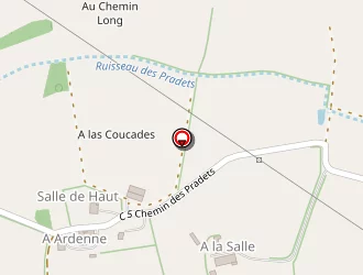 Carte de Robert Sans à Ordan-larroque