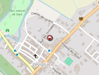 Carte de Carmantrand à Lévignac