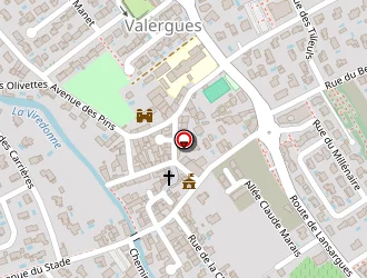 Carte de Communauté D'agglomération Du Pays De L'or à Valergues