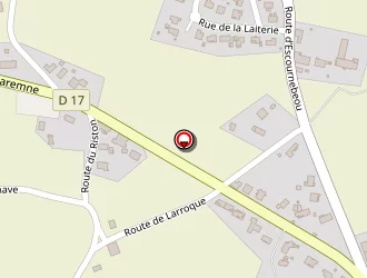 Carte de Adel à Saubusse