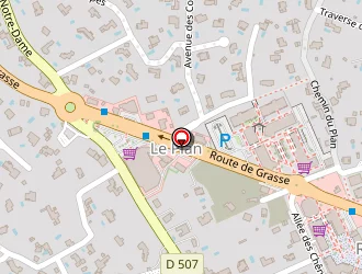 Carte de La Poste à Roquefort-les-pins