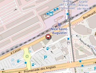 Carte de Ag2r La Mondiale à Nice