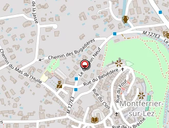 Carte de Gourmandyne à Montferrier-sur-lez