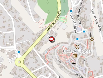 Carte de Maison Des Arts à Cagnes-sur-mer