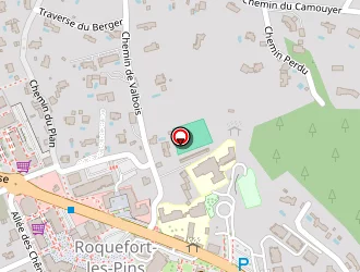 Carte de Koster André à Roquefort-les-pins