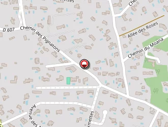 Carte de R.p.s. à Roquefort-les-pins