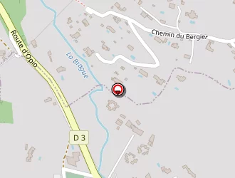 Carte de Riviera Alarme à Opio