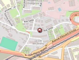 Carte de Gelazur à Nice