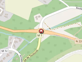 Carte de Authier à Mondonville