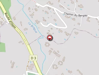 Carte de Moulin D'opio à Opio