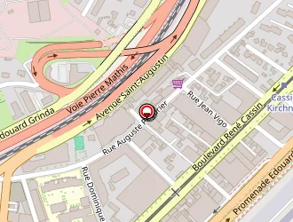 Carte de Ecole Maternelle Flore à Nice