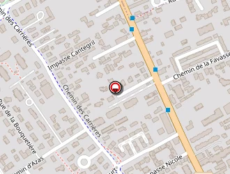 Carte de Sain Gabrielle à Aucamville