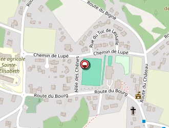 Carte de Lalanne Construction à Saint-pandelon