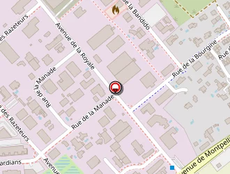 Carte de Castries Menuiseries à Castries