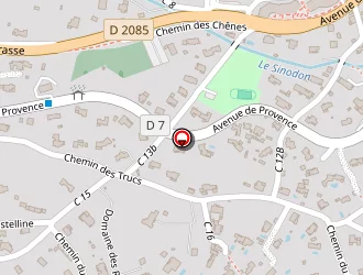 Carte de Cathia Coiffure à Rouret (le)