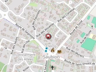 Carte de Bar De La Mairie à Saubion