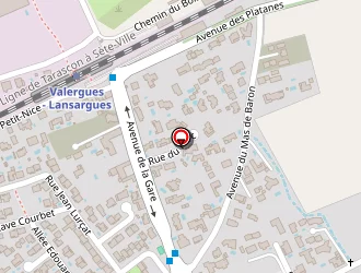 Carte de Air à Valergues