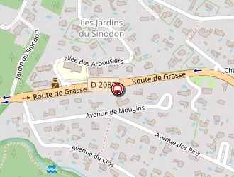 Carte de Darmaillac Béa à Roquefort-les-pins