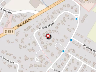 Carte de Eva Cozzi à Rouffiac-tolosan