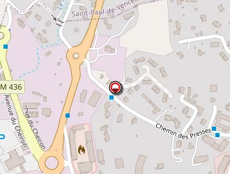 Carte de Tp Spada à Cagnes-sur-mer