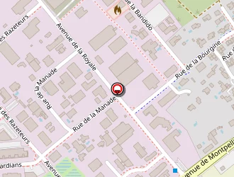 Carte de Castries Matériaux à Castries