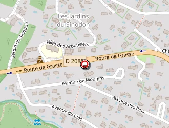 Carte de Hoffmann Jonas à Roquefort-les-pins