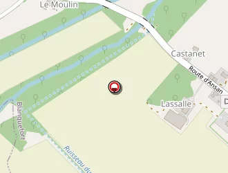 Carte de De Lassalle à Blanquefort