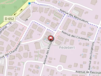 Carte de Sportex à Hossegor