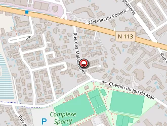 Carte de L'atelier à Lunel