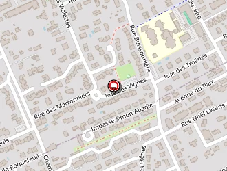 Carte de Garage De La Violette à Aucamville