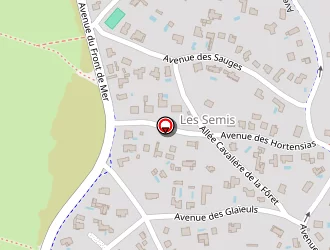 Carte de Agence Adour à Hossegor