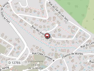 Carte de Casas Manoel à Vailhauquès