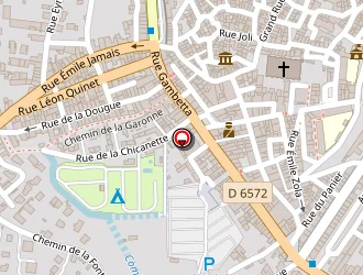 Carte de La Rescountre à Saint-gilles