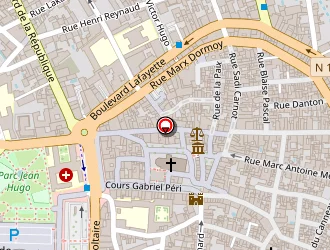 Carte de Fleur Bleue à Lunel