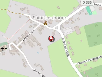 Carte de Arènes à Saint-loubouer