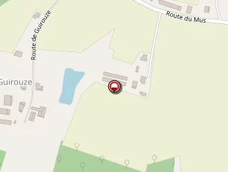 Carte de Guirouze à Doazit