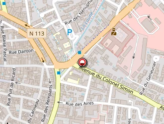 Carte de Naffah Hamid à Lunel