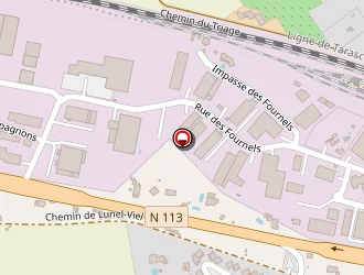 Carte de Empp à Lunel