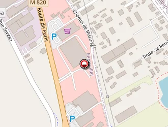 Carte de Universal Water à Fenouillet