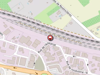 Carte de Lunel Centre Auto Sécurité à Lunel