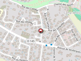 Carte de Mais Ongle à Teyran