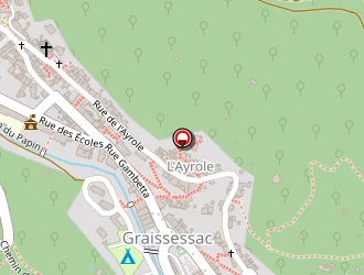 Carte de Anne Coiffure à Graissessac