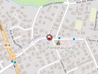 Carte de Surfaces Propreté à Fonbeauzard