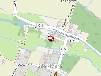 Carte de Costedoat Lamarque Pierre à Gée-rivière