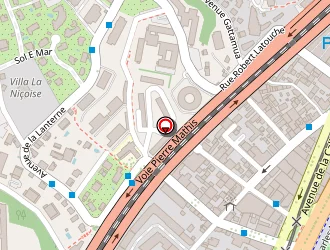 Carte de Roulx-laty Viviane à Nice