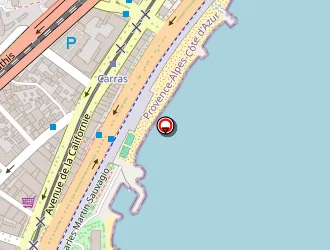 Carte de Baie Et Soleil à Nice