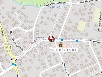 Carte de Art Propre à Fonbeauzard